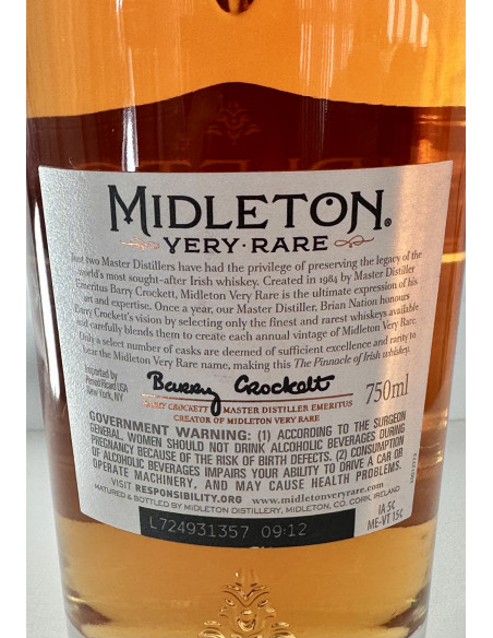 Midleton Very Rare 2017 Vintage Release Whiskey 012
