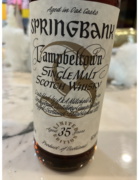 Springbank Campbeltown Single Malt Scotch Whisky 010