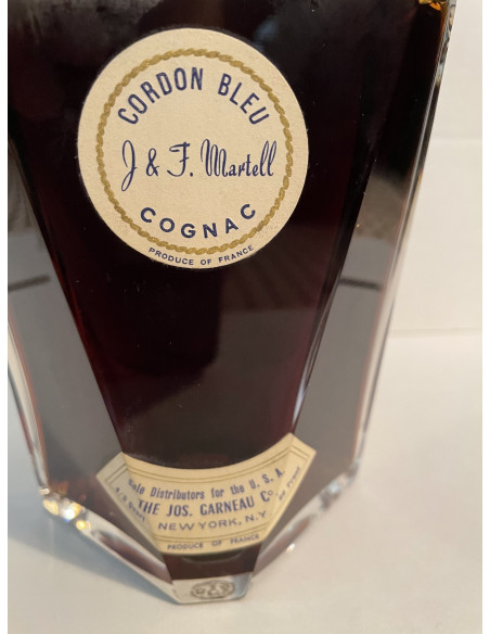 Martell Cognac Cordon Bleu Baccarat Crystal Decanter 012
