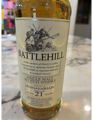 Battlehill Single Malt Scotch Bunnahabhain 21 Year Old