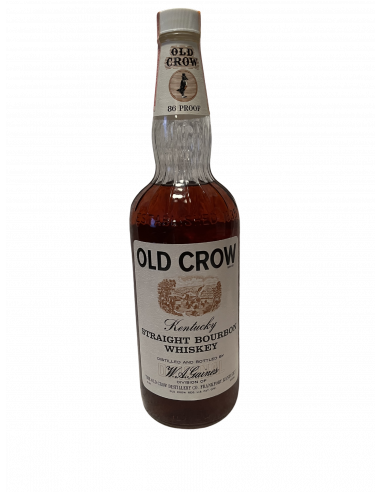 Old Crow Kentucky Straight Bourbon Whiskey (1970s) 01