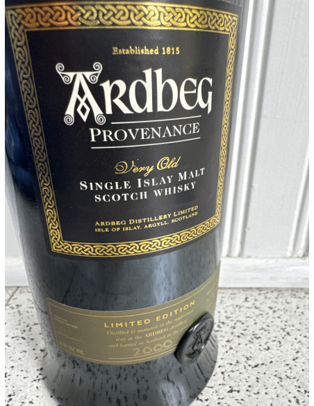 Ardberg Single Islay Malt Scotch Whisky Provenance 1974 2000 Release Third Edition 012