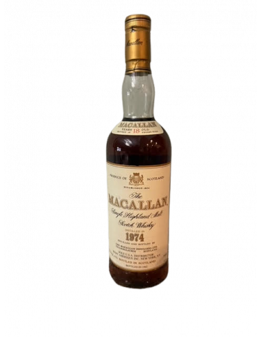 Macallan 18 Year Old Single Malt Scotch Whisky, Sherry Wood 1974 01