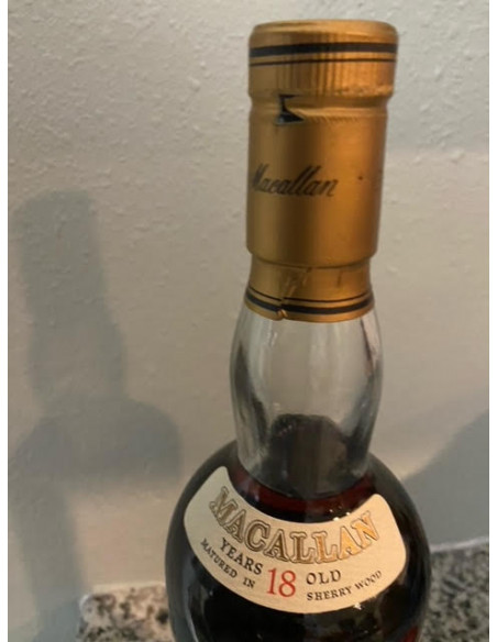 Macallan 18 Year Old Single Malt Scotch Whisky, Sherry Wood 1974 08