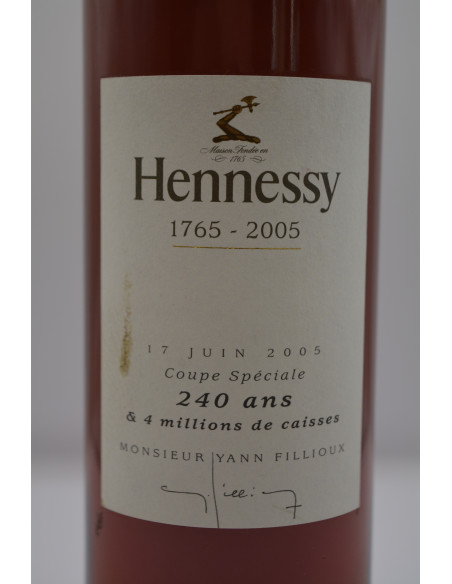 Hennessy Cognac 1765-2005 Coupe Spéciale 240 year 010