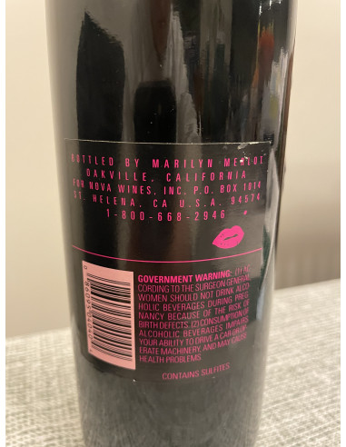 Marilyn Merlot 1993 Napa Valley Merlot | cabinet7