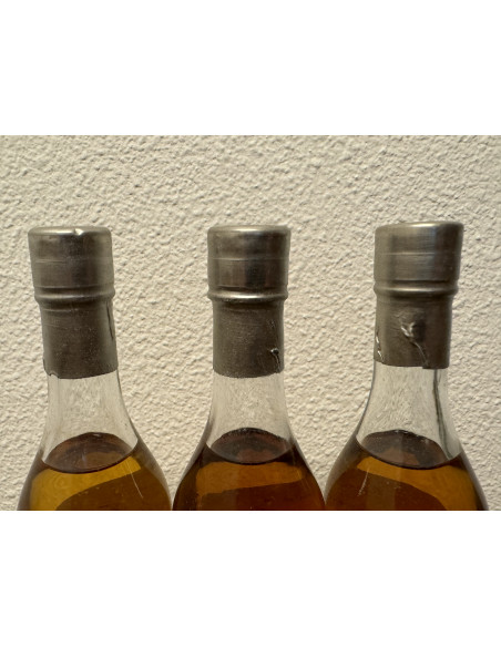 Leopold Gourmel Cognac Promenade de Cognac set 3 bottles 09