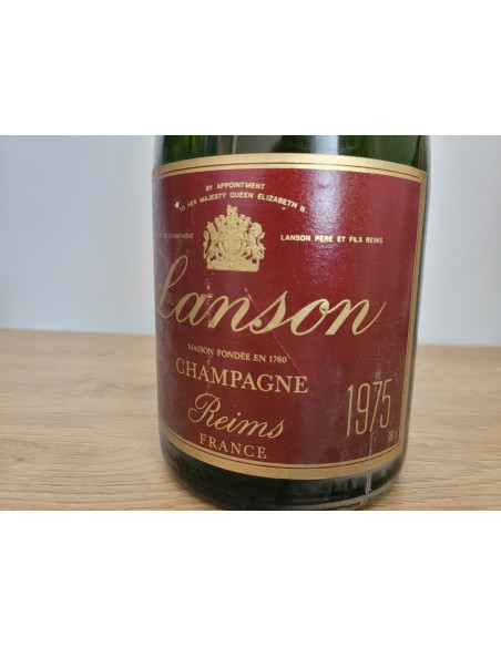 Lanson Père & Fils Reims Red Label 1975 Vintage Champagne 012