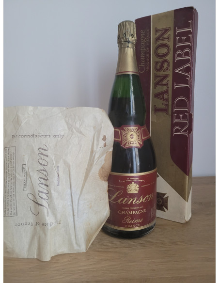 Lanson Père & Fils Reims Red Label 1975 Vintage Champagne 014
