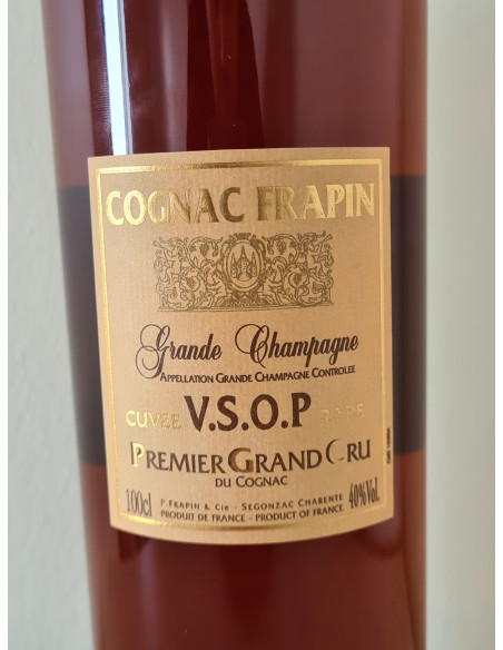 Frapin Cognac Cuvee VSOP Rare Premier Grand Cru 011