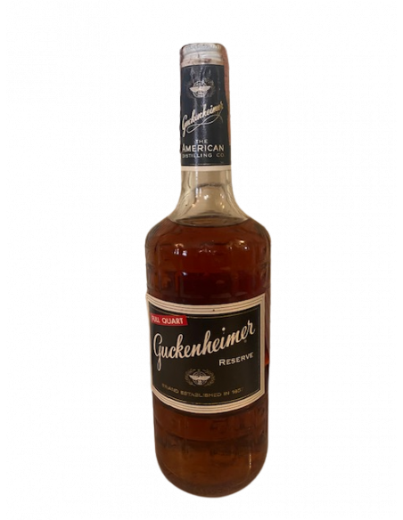 Guckenheimer Reserve Whisky 1940s Full Quart 06
