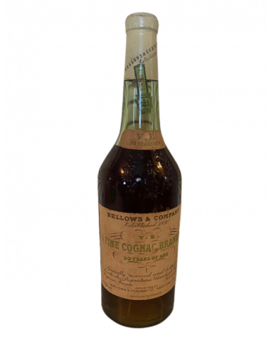 Bellows & Company 20 Year Old V.E Cognac 1940s 01