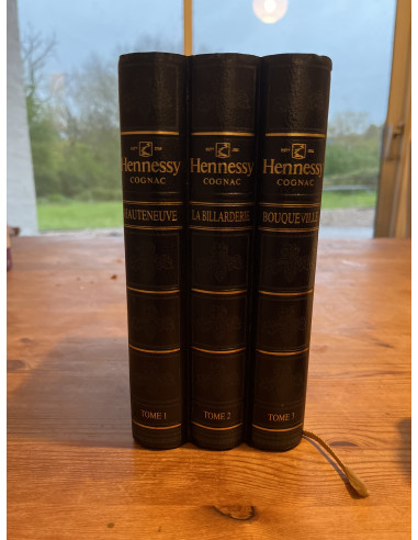 Hennessy Cognac Library Tome Blue Book | cabinet7