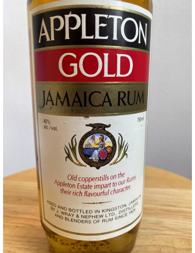 APPLETON GOLD JAMAICA RUM 750ml 40% 2本 gold-1980s-4848.jpg