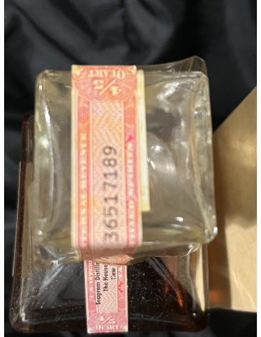 Seagram's 1952 V.O. Canadian Whiskey | cabinet7