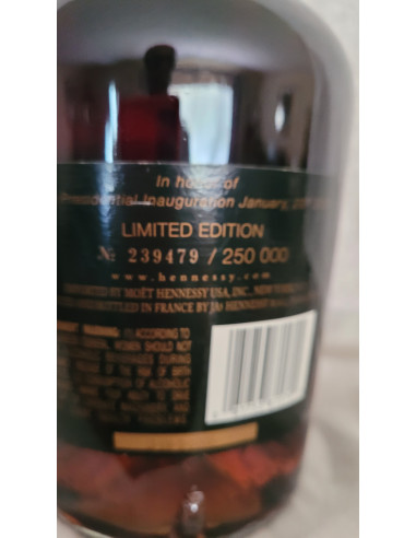 Hennessy Cognac Limited VS edition in Honor of the 44th
