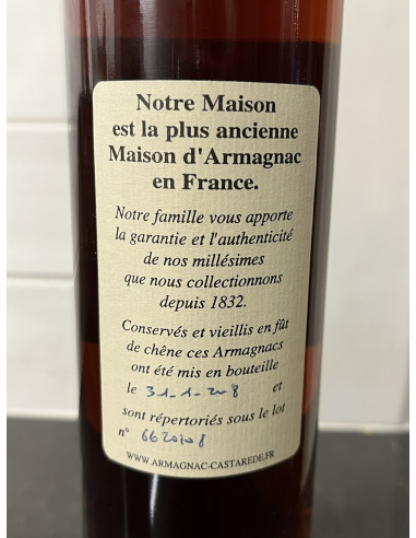 Bas Armagnac Vintage ブランデー1966 Bas Armagnac Vintage ブランデー1966