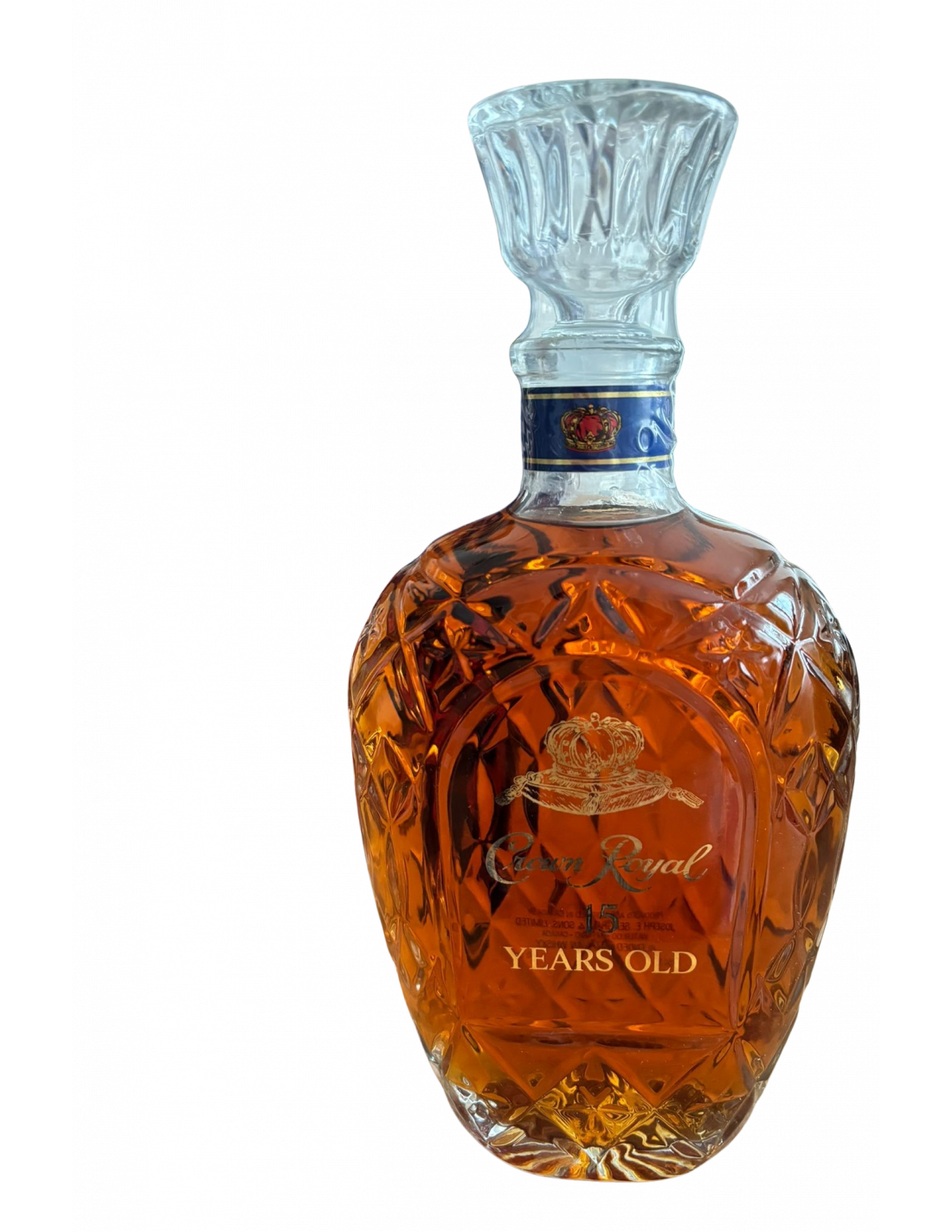 Crown Royal 15 Years Old Whisky 1980s | cabinet7