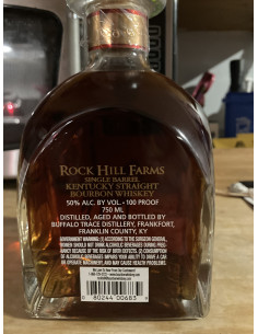 Rock Hill Farms Single Barrel Bourbon Whiskey 02