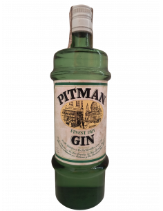 Pitman Finest Dry Gin (1970s) 01