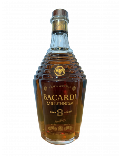 Bacardi 8 Year Old Millennium Baccarat Decanter Sherry Finish 01