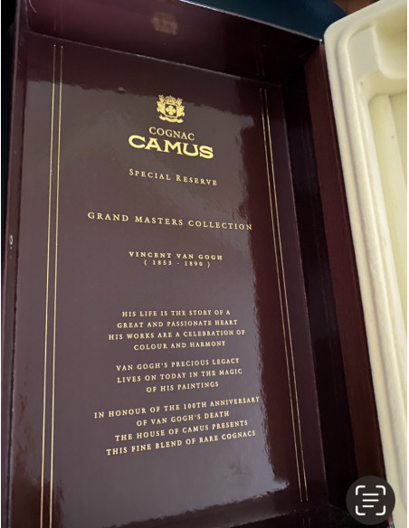 Camus Cognac Special Reserve Grand Masters Collection "The Sunflowers 1889" 016