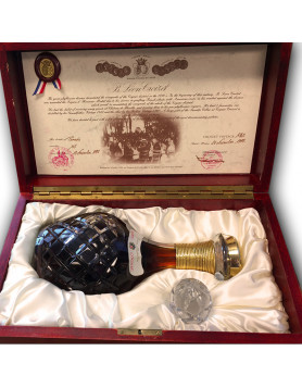 Croizet Cognac 1860, Crystal Decanter, bottled 1997