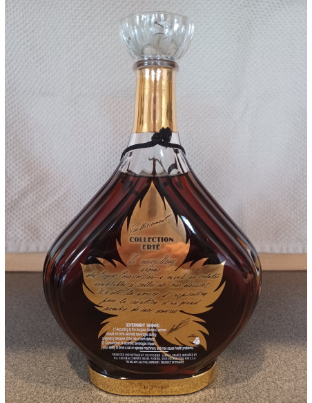 Courvoisier Cognac Extra Collection Erté n°4 Vieillissement 010