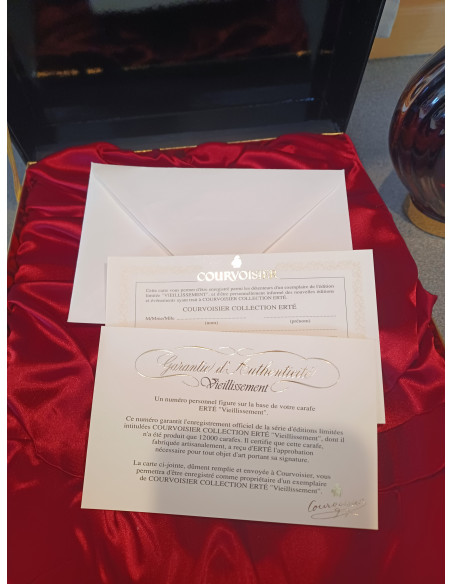 Courvoisier Cognac Extra Collection Erté n°4 Vieillissement 015