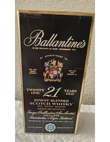 【未開封、年代物】Ballantine'sScotchWhisky Ballantine's 21 Years Old Finest Blended Scotch | cabinet7