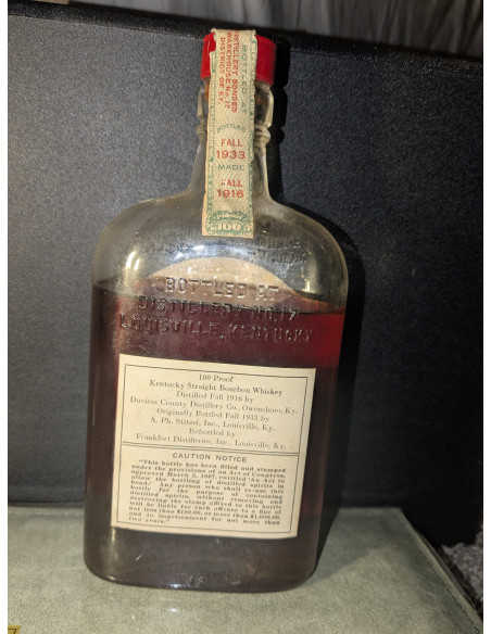 Heaven Hill Distilleries Old Fitzgerald 1916 Bottled in Bond 17 Year Old Pint Prohibition Era Bottling 010