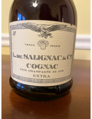Salignac Cognac Extra 50 ans 1960s | cabinet7