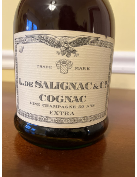 Salignac Cognac Extra 50 ans 1960s 012