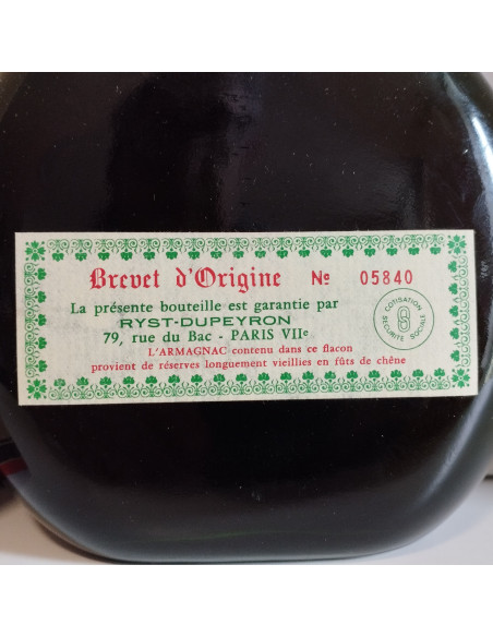 Ryst-Dupeyron Armagnac du Collectionneur 1968 015