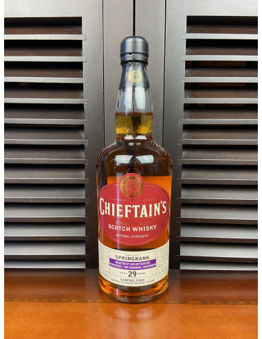 Springbank 29 Years Chieftain's Cask 1778 Whisky | cabinet7