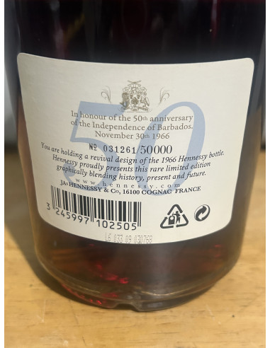 Hennessy VS Cognac 50th Anniversary of Independence for Barbados