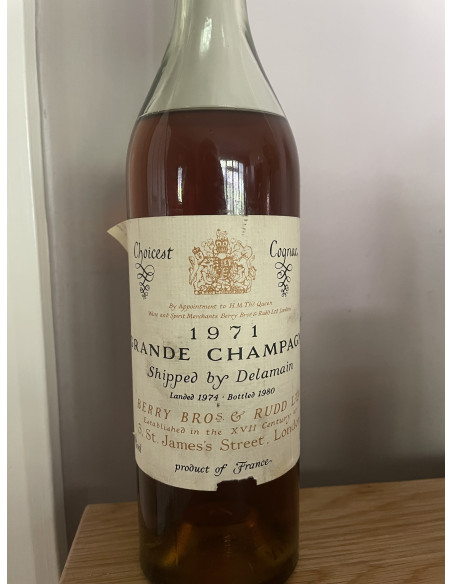 Delamain 1971 Grande Champagne Cognac 010