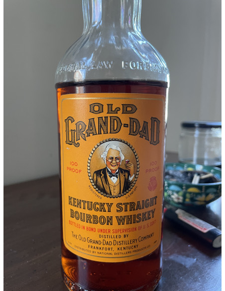 Old Grand-Dad Kentucky Straight Bourbon Whiskey (Spring 1958, bottled Spring 1963) 011