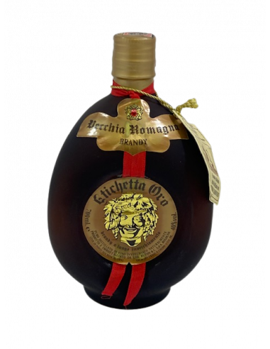 Etichetta Oro Vecchia Romagna 7 years old Brandy (1987) 01