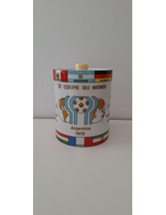 Camus Cognac World Cup Argentine 1978 Ceramic Decanter 01
