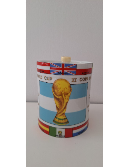 Camus Cognac World Cup Argentine 1978 Ceramic Decanter 08
