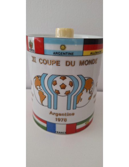 Camus Cognac World Cup Argentine 1978 Ceramic Decanter 011