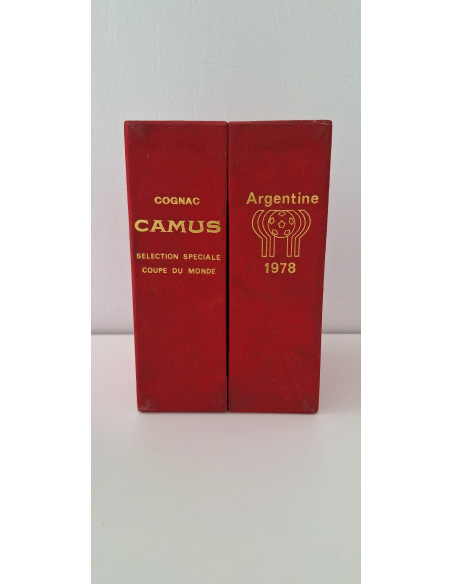 Camus Cognac World Cup Argentine 1978 Ceramic Decanter 012
