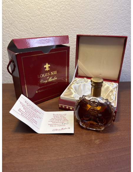 Remy Martin Cognac Louis XIII miniature bottle 014
