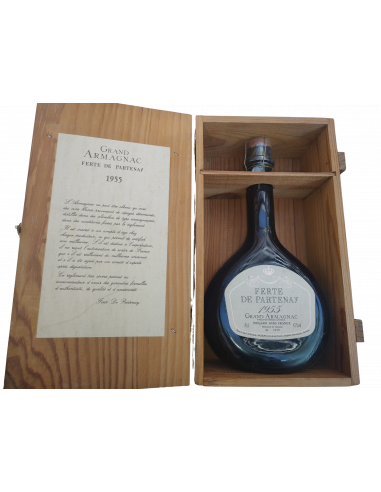 Ferte de Partenay 1955 Vintage Armagnac 01