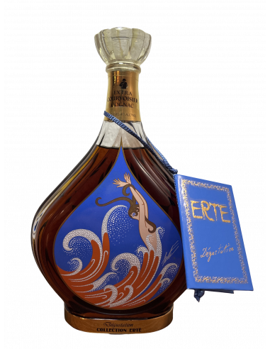 Courvoisier Cognac Collection Erté bottle n°5 \"Dégustation\" 01
