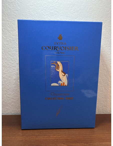Courvoisier Cognac Collection Erté bottle n°5 \"Dégustation\" 014
