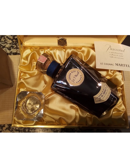 Martell Cognac Cordon Bleu Baccarat Decanter 011