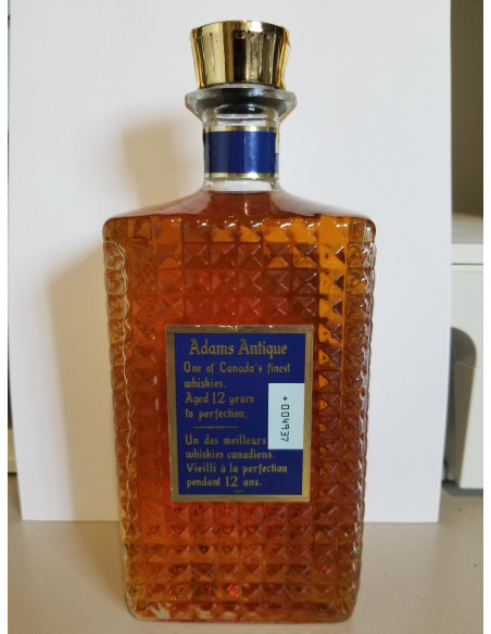 Thomas Adams Distillers Ltd.  Adams Antique 12 Years Old 08