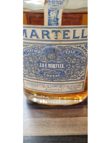 Martell Cognac Very Old Pale Flask 1950s | cabinet7